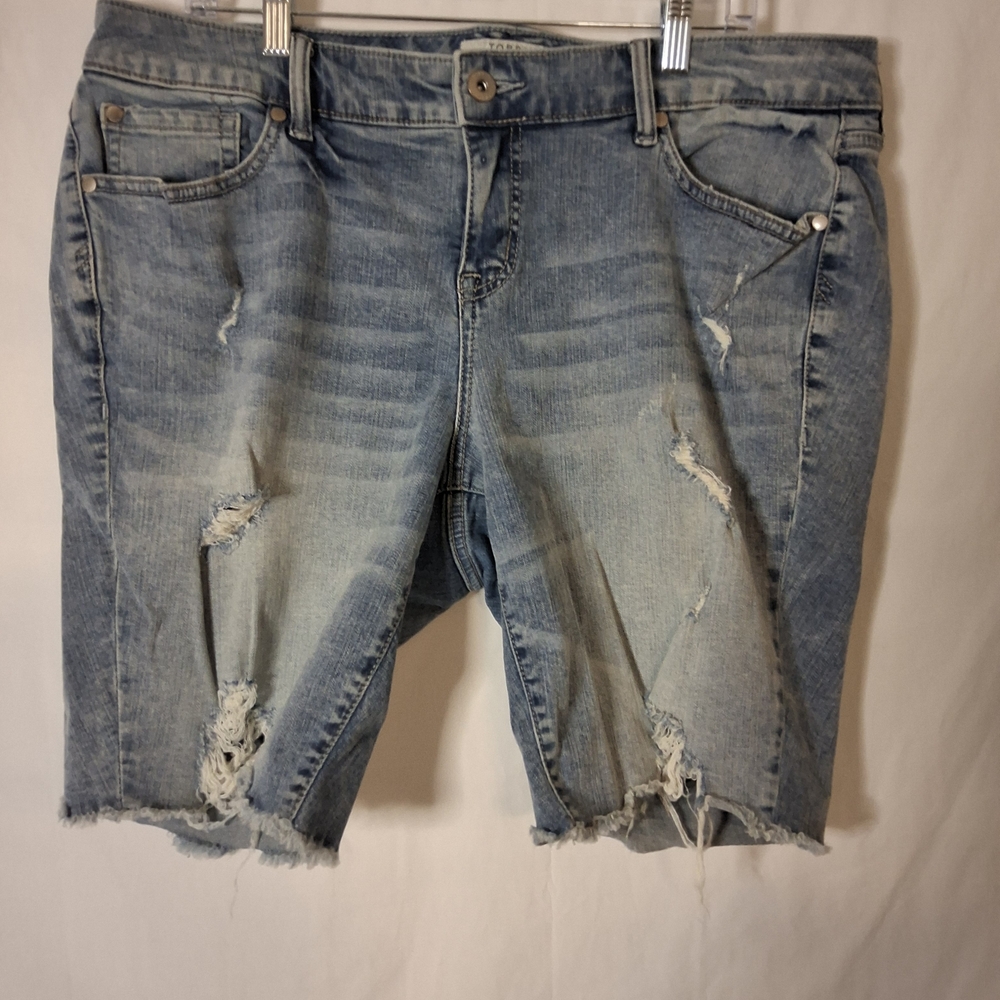 Torrid Light Blue Denim Shorts‎